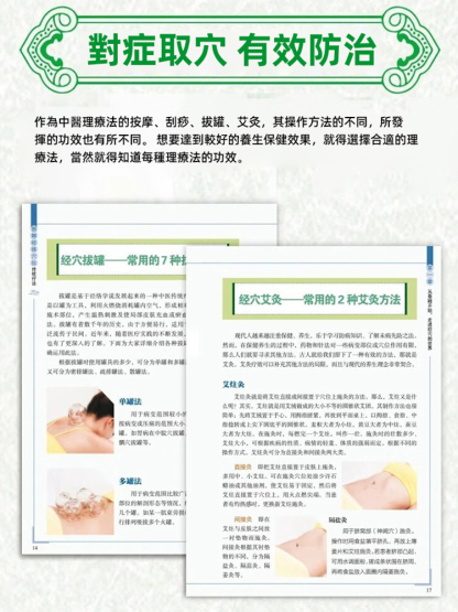 零基礎學會中醫經絡穴位按摩書籍