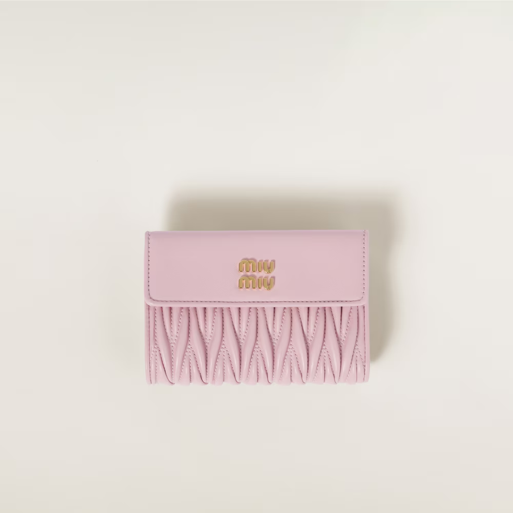 ショルダーストラップ付 ナッパレザー 財布