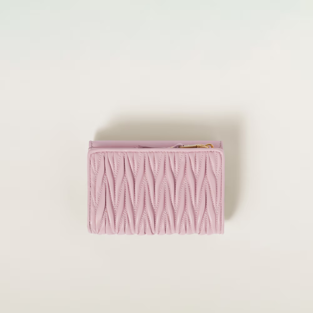 ショルダーストラップ付 ナッパレザー 財布