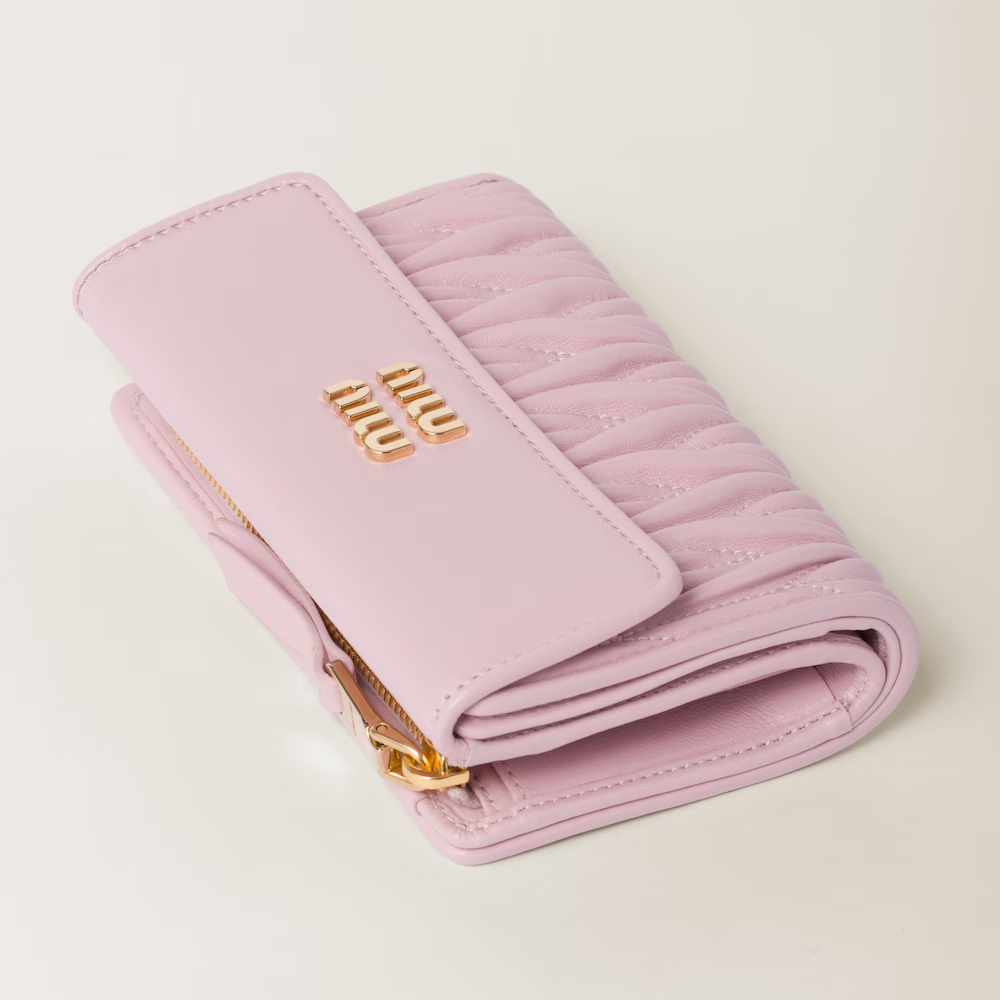 ショルダーストラップ付 ナッパレザー 財布