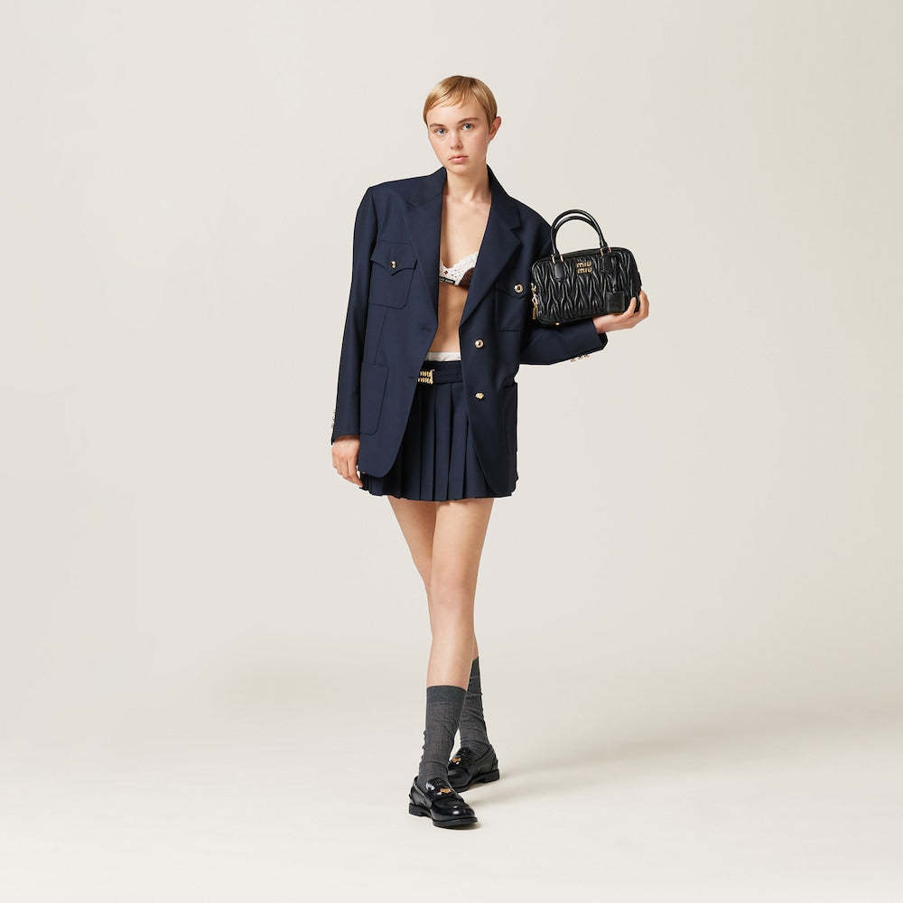 アルカディ マテラッセレザー バッグ ミディアム