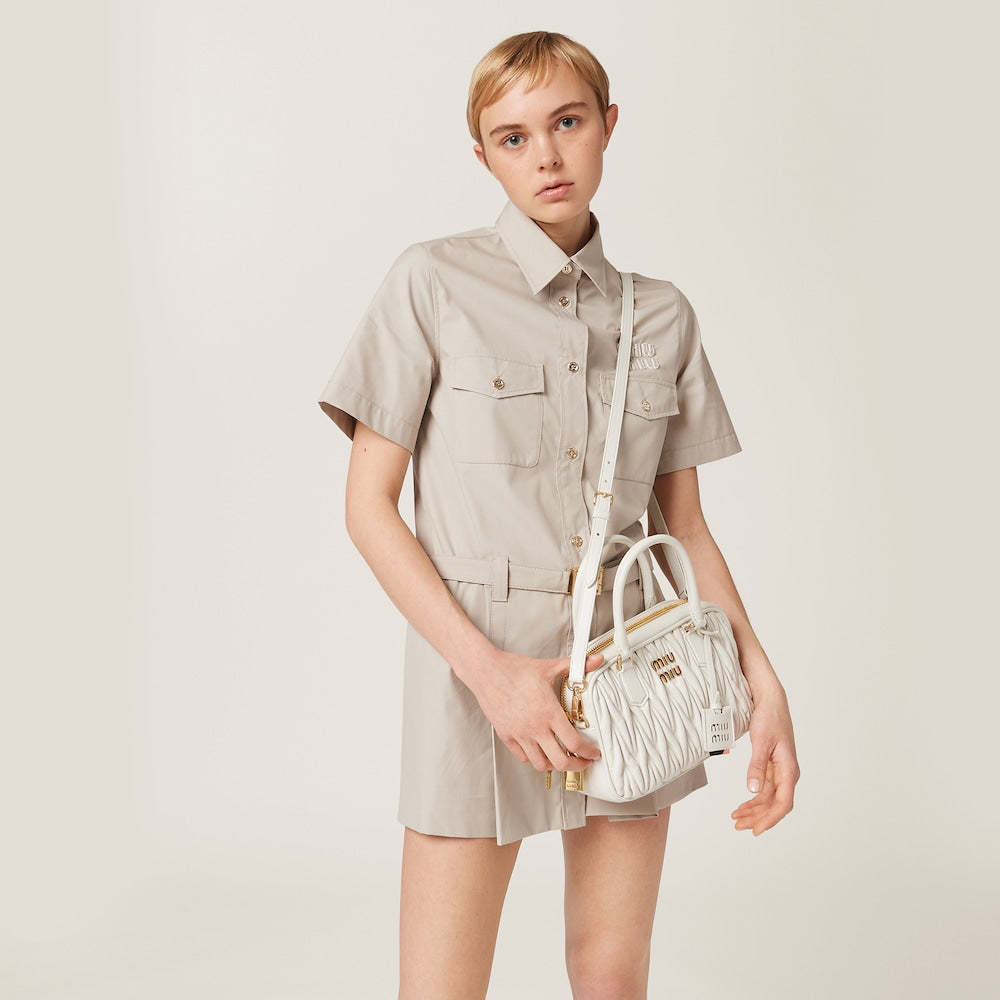 アルカディ マテラッセレザー バッグ ミディアム