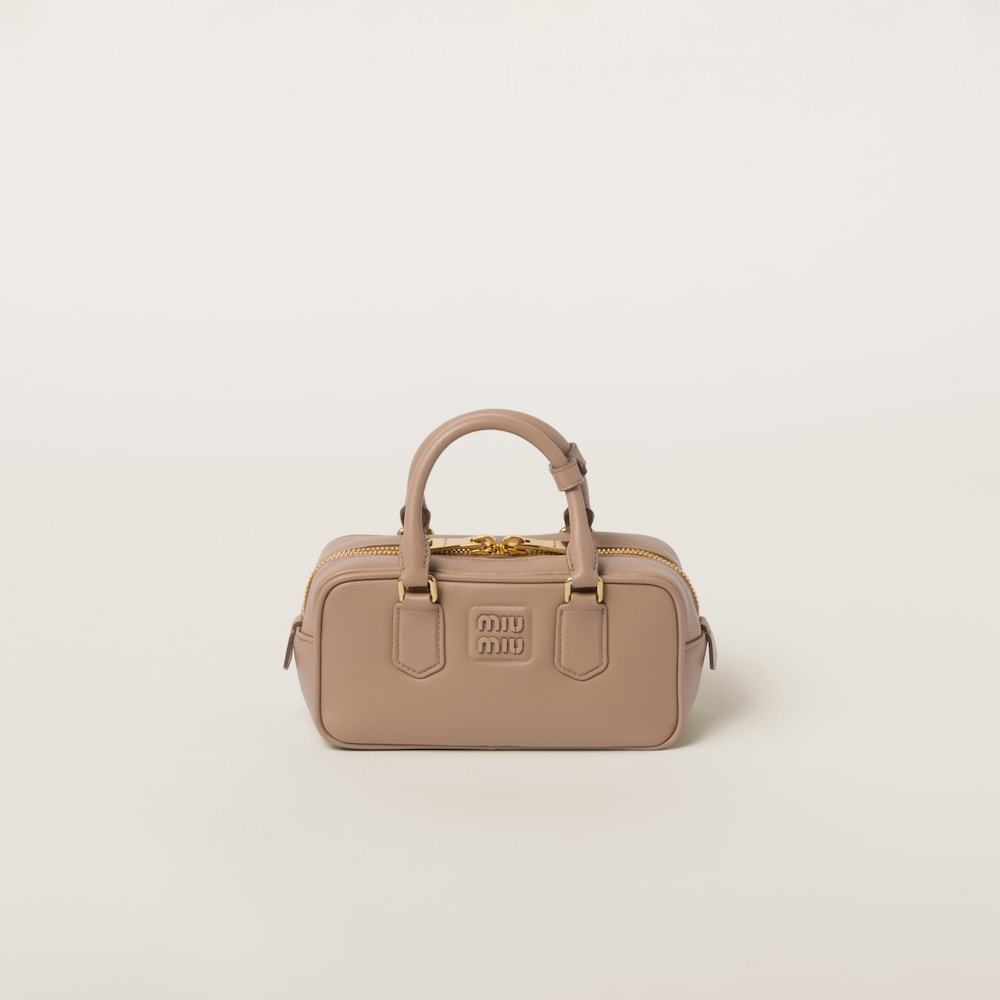 アルカディ レザー バッグ-MIU MIU®Official site|【ミュウミュウ公式通販】コレクション