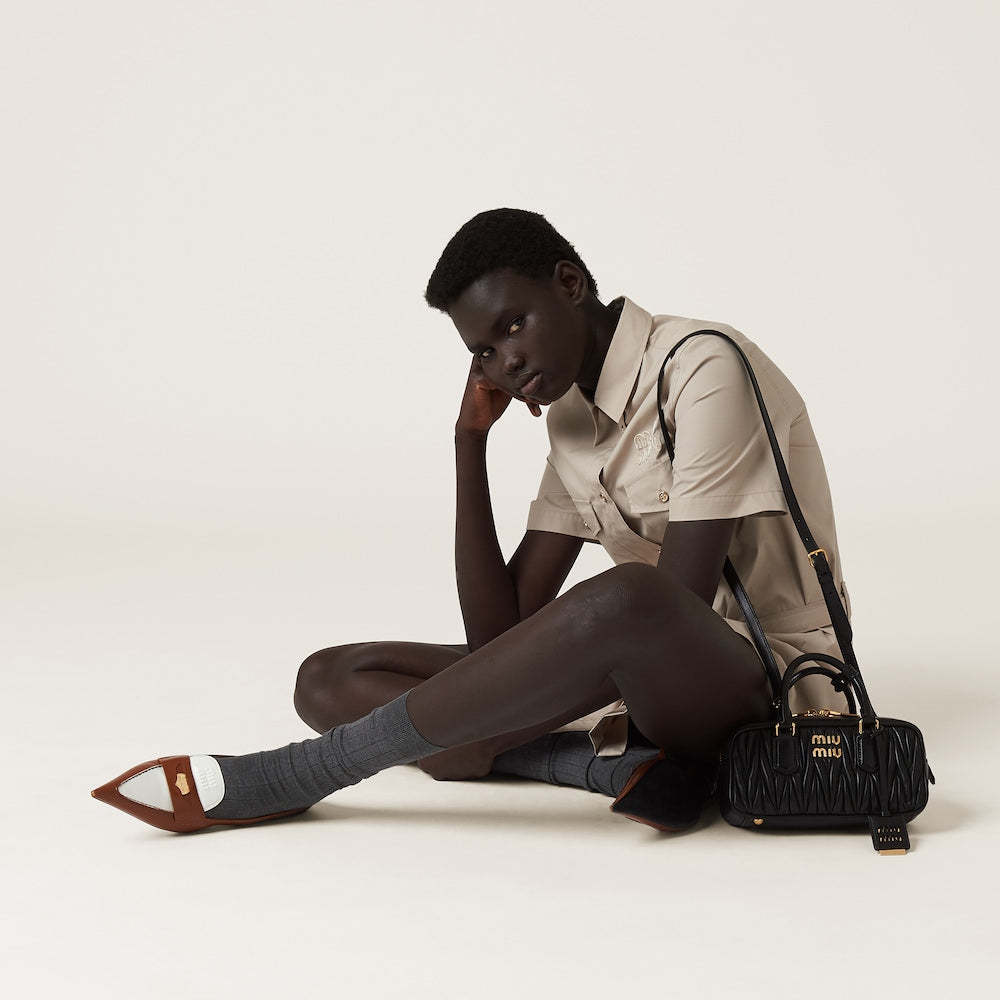 アルカディ マテラッセレザー バッグ