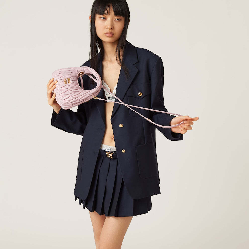 ワンダー マテラッセレザー ホーボーバッグ