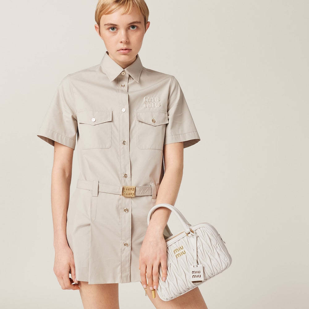 アルカディ マテラッセレザー バッグ ミディアム