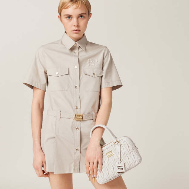 アルカディ マテラッセレザー バッグ ミディアム