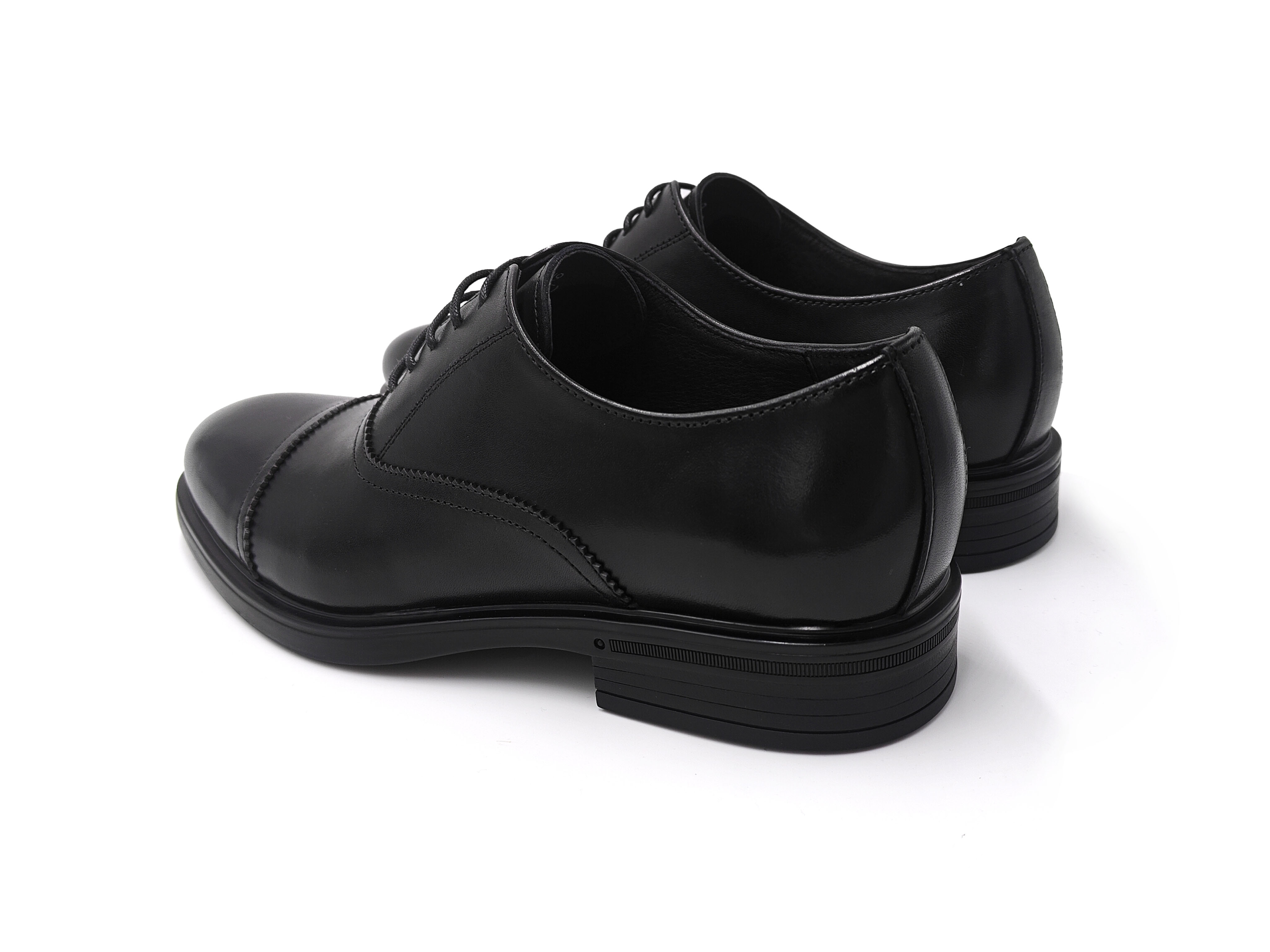 黑色真皮商務男裝皮鞋