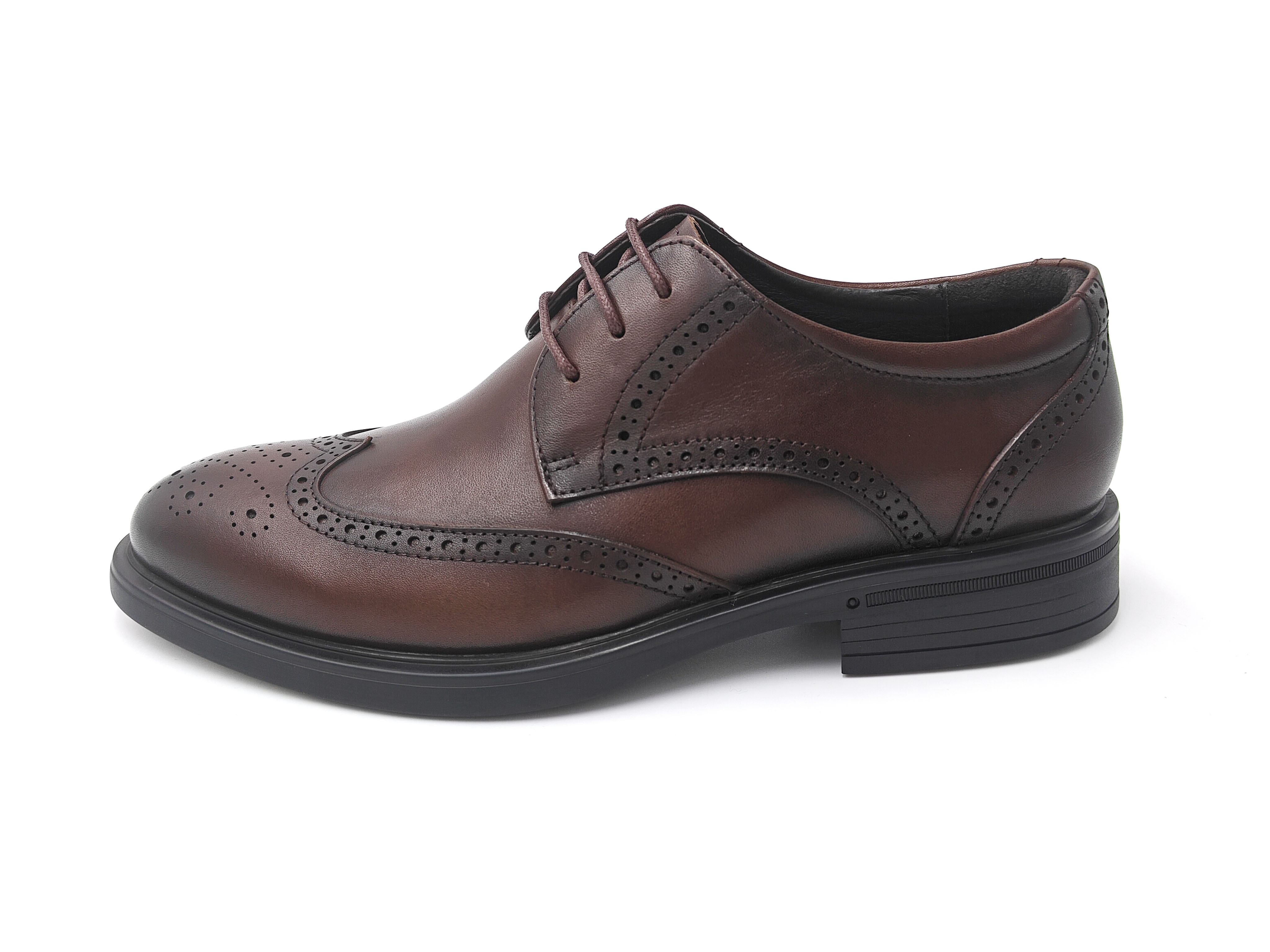 復古雕花牛皮真皮男裝皮鞋