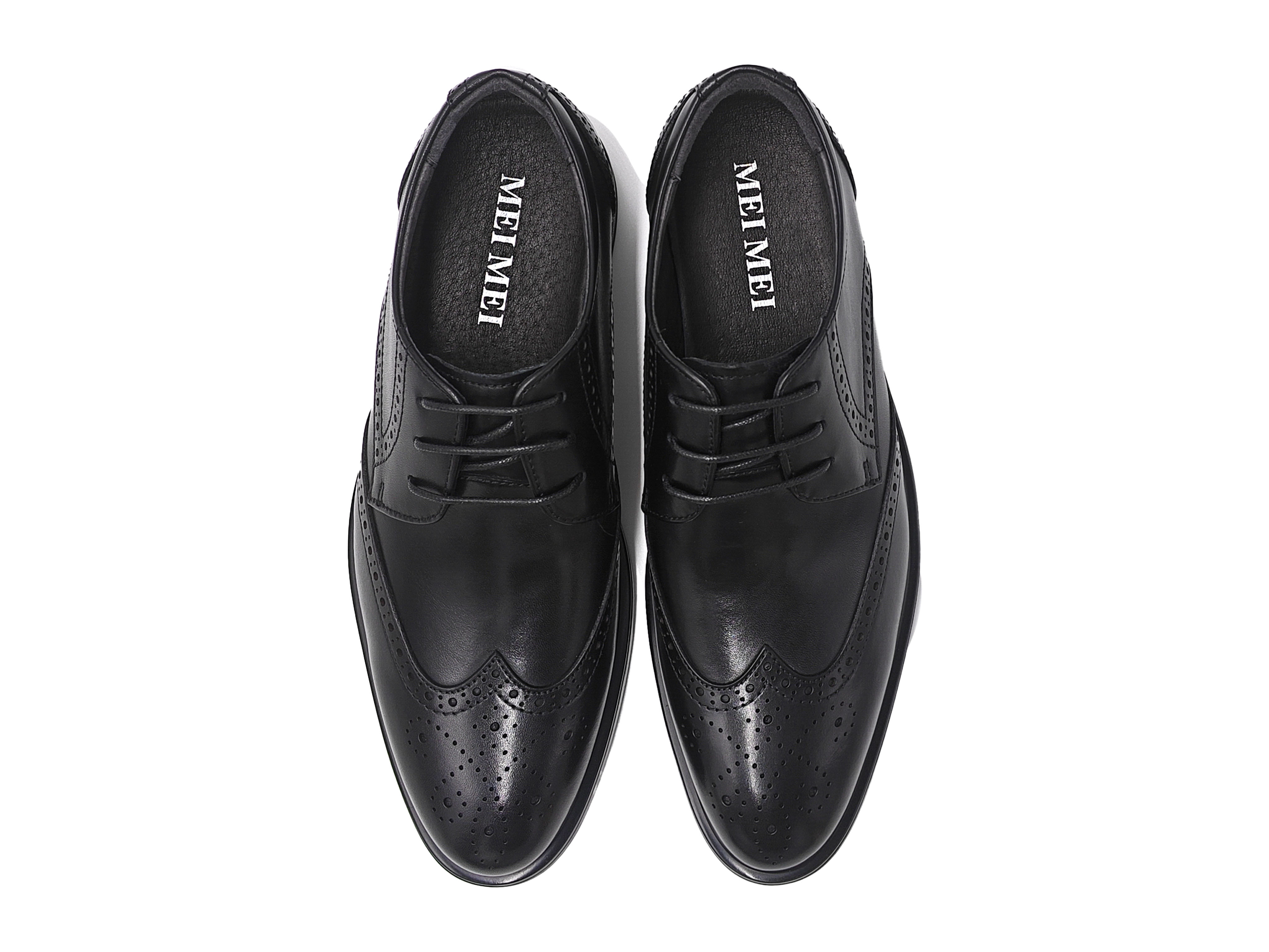 復古雕花牛皮真皮男裝皮鞋