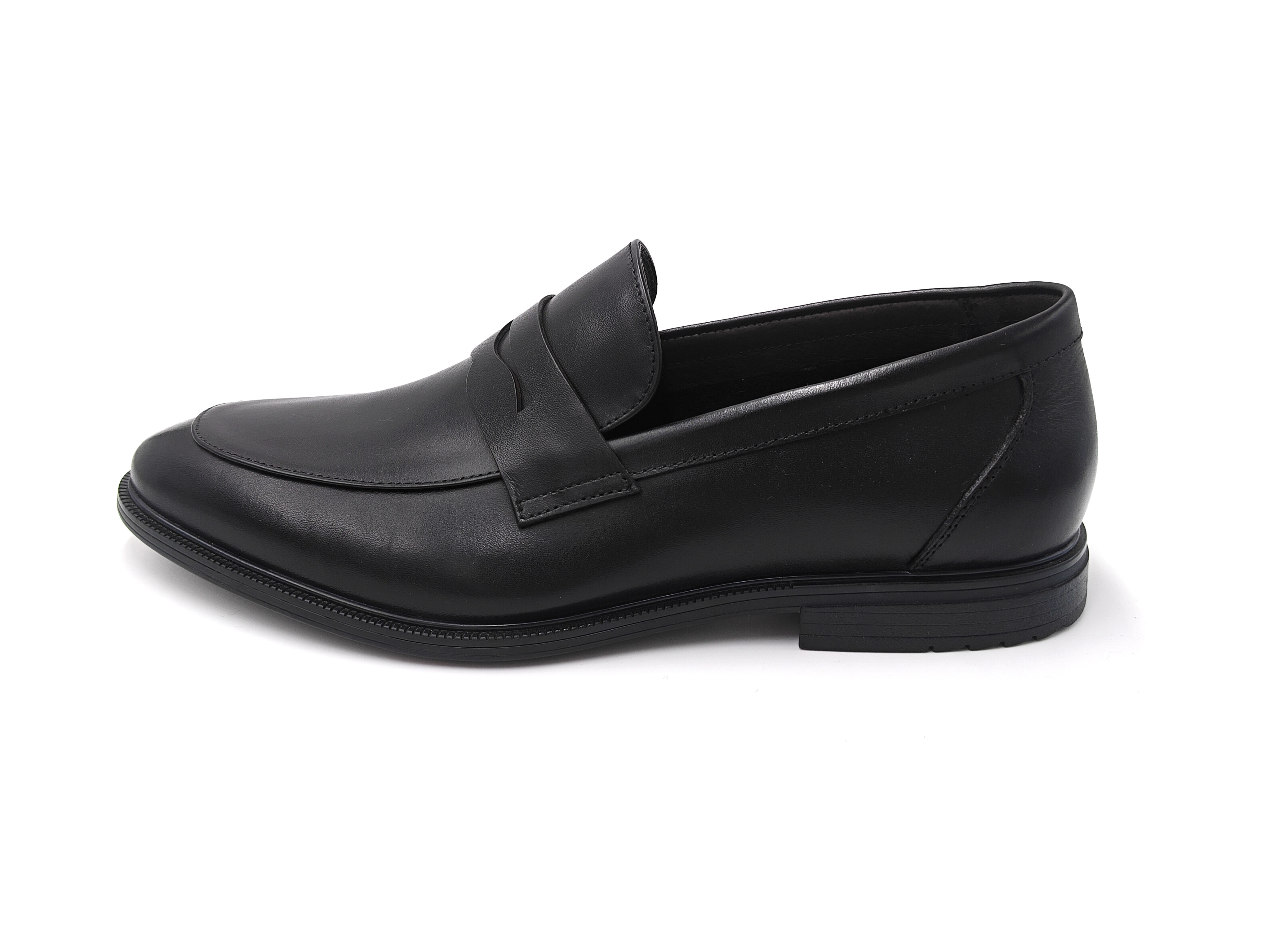 真皮軟底男士樂福鞋