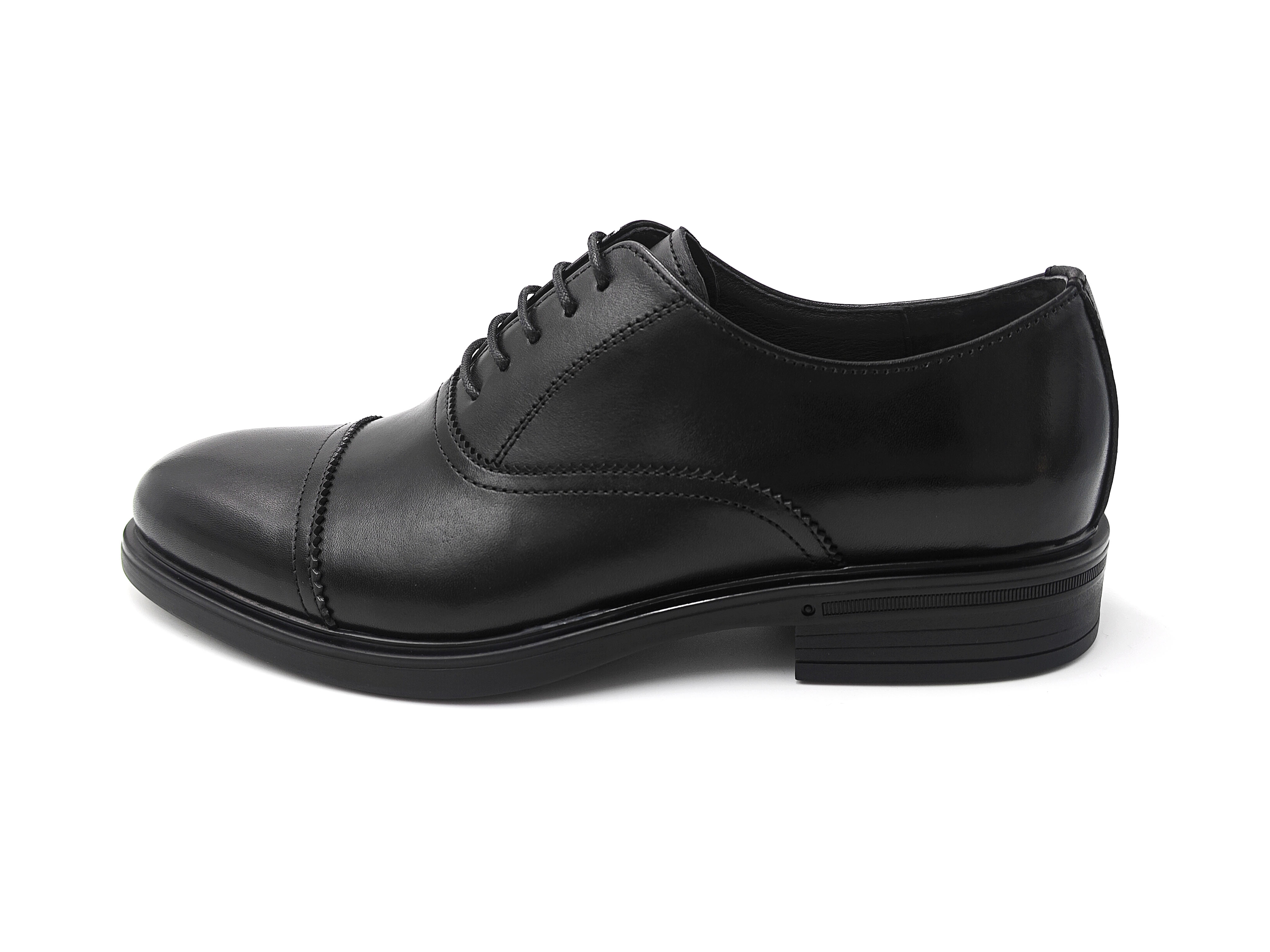 黑色真皮商務男裝皮鞋