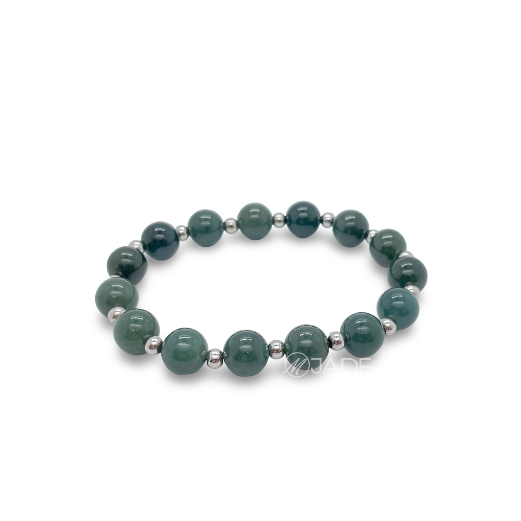 珠珠系列 翡翠圓珠手串