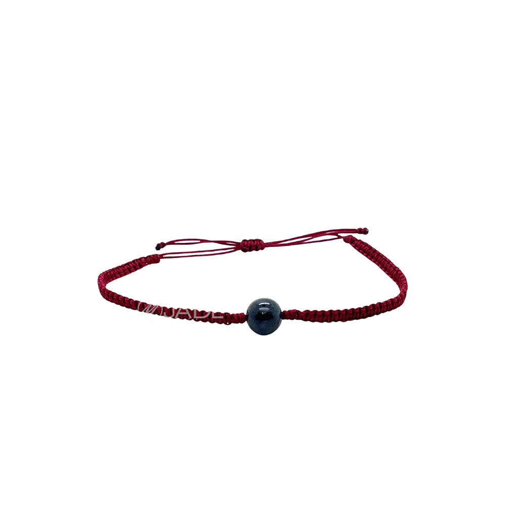 「紅」運當頭 翡翠珠珠編織手繩