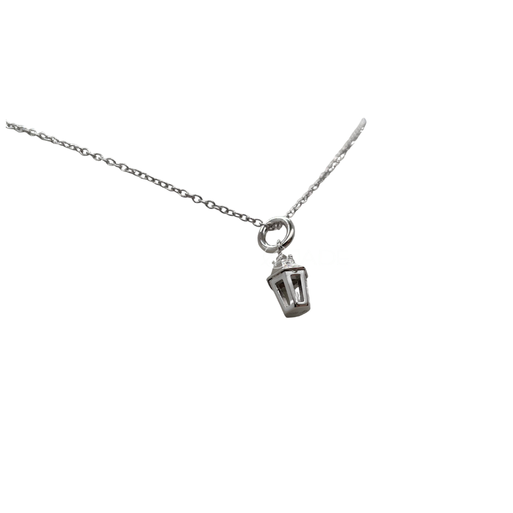 在地系列　街燈 純銀項鍊