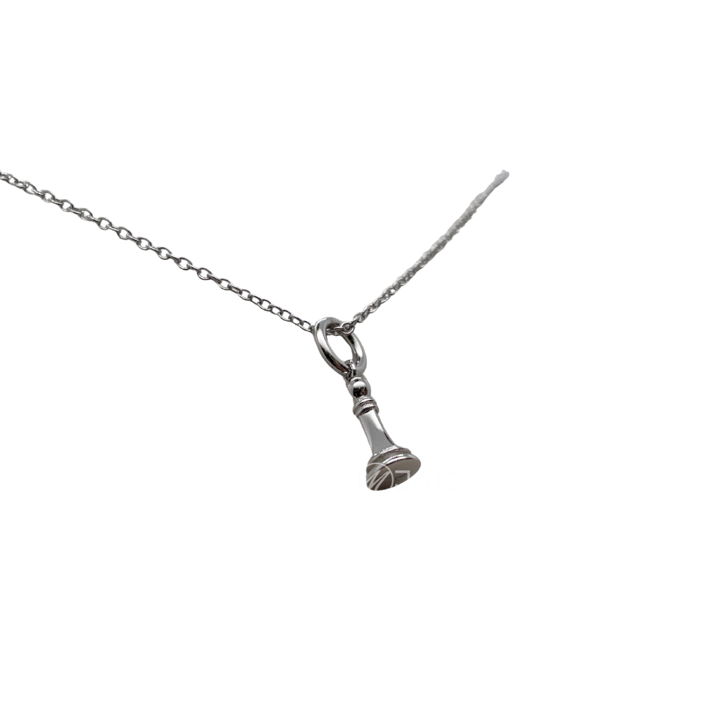 在地系列　路柱 純銀項鍊