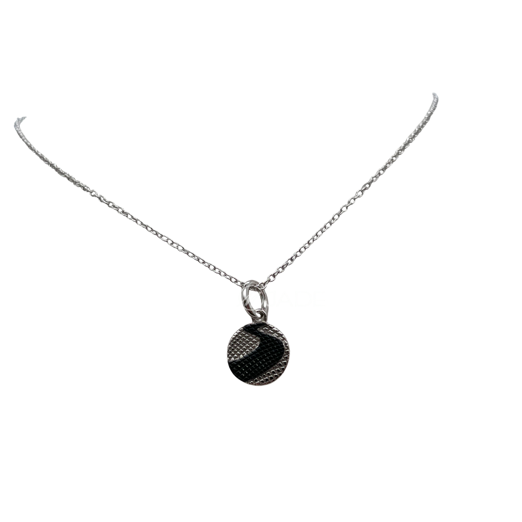 在地系列　石仔路 純銀項鍊