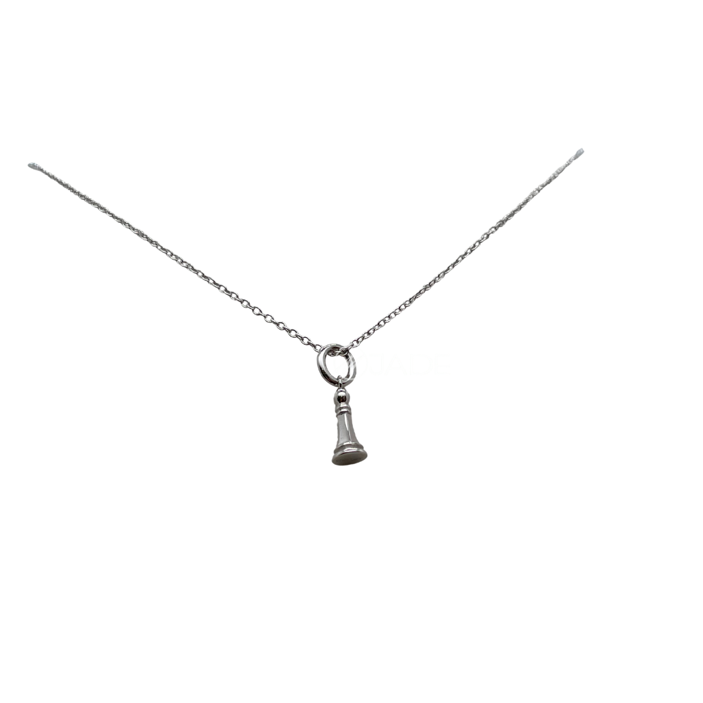 在地系列　路柱 純銀項鍊