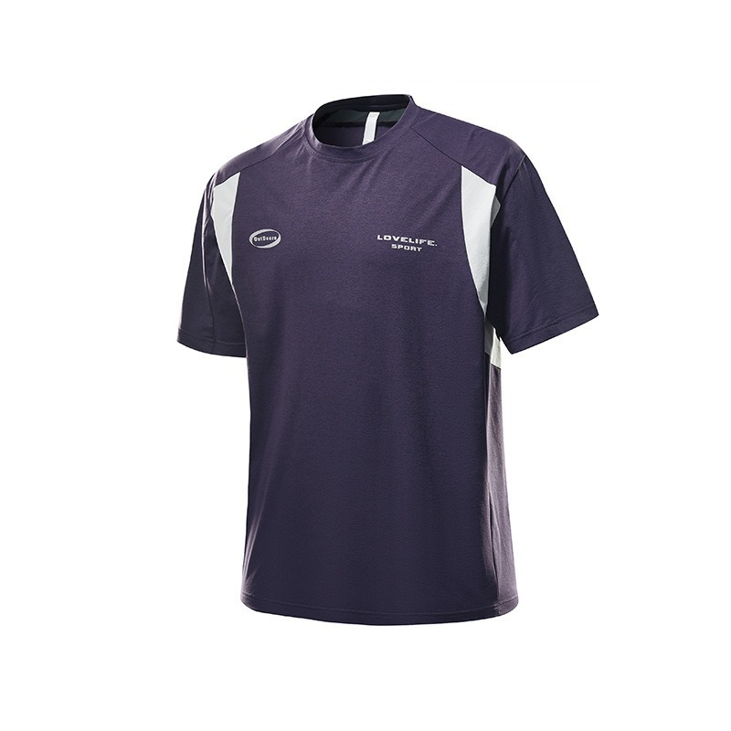 【舒仕城市通勤系列】山系撞色防曬速乾輕薄撞色T恤