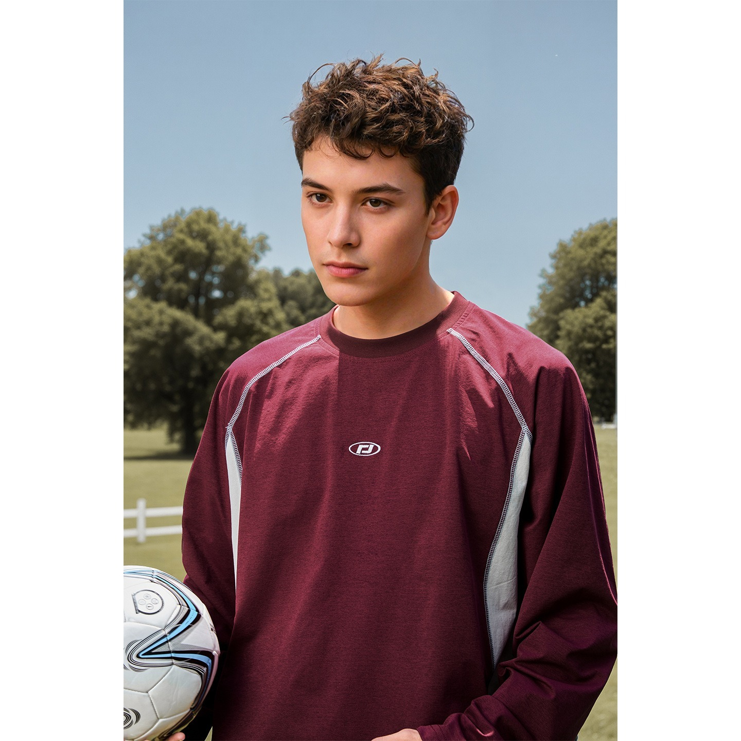 [Copy]【垂順不易皺】輕奢液氨絲光棉内搭男士純色百搭長袖T恤