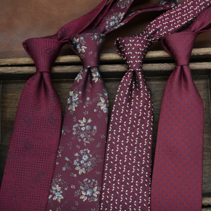 [Copy]【復古手打英倫風】正裝商務復古手打英倫風休閑百搭男士領帶