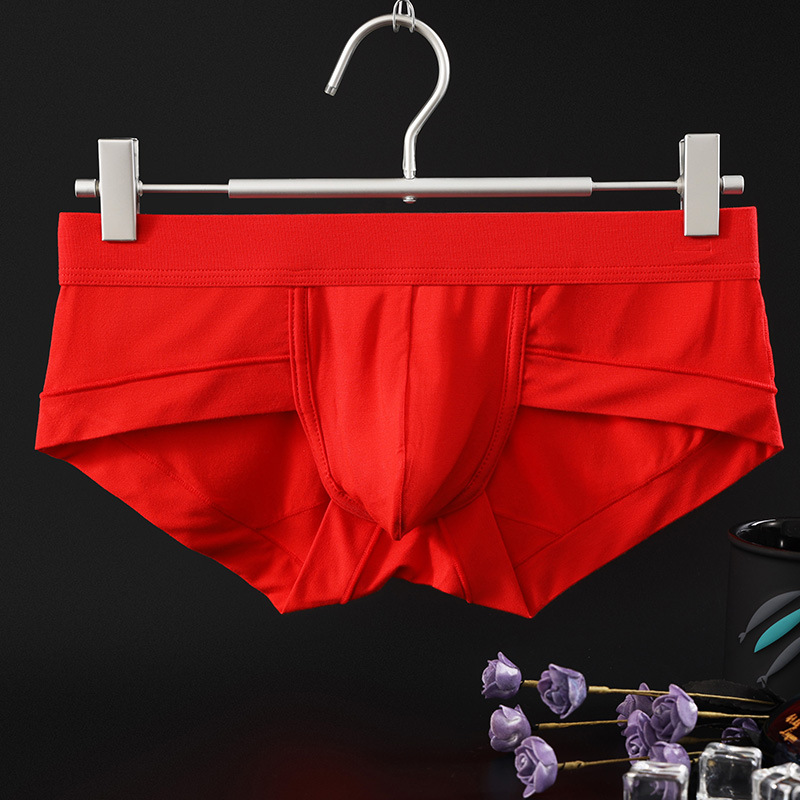 [Copy]【尊享大空間】升級大囊袋U凸款/鷹嘴款透氣清爽莫代爾男士小平角内褲