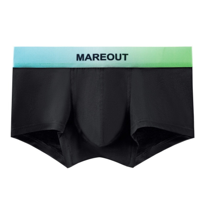 [Copy]【升級内檔吸濕排汗】時尚北歐風字母腰帶純色透氣抗菌U凸囊袋運動男士四角内褲