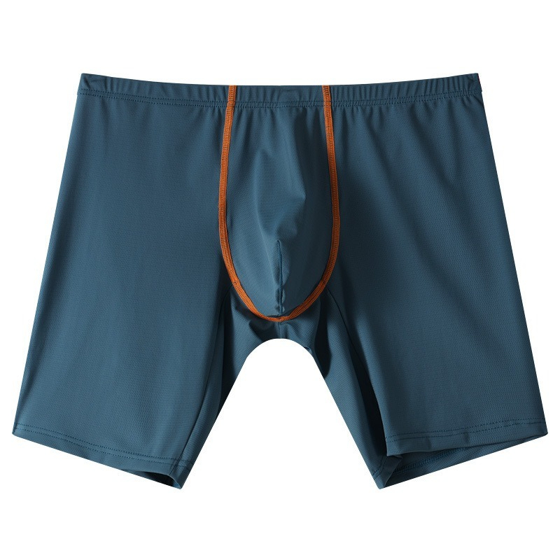 [Copy]【緞面空調感系列】冰絲清爽透氣輕奢緞面男士平角褲