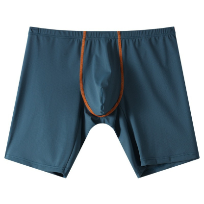 [Copy]【緞面空調感系列】冰絲清爽透氣輕奢緞面男士平角褲