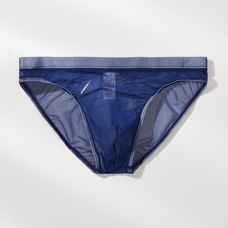 【幾乎感覺不到它的存在】新款網紗超薄性感彈力透氣男士三角內褲