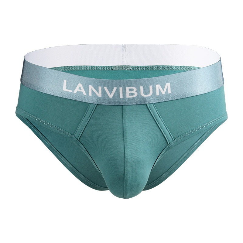 [Copy]【優質透氣柔軟面料】熱賣新款冰絲透氣高叉低腰U凸大囊袋男士小三角內褲