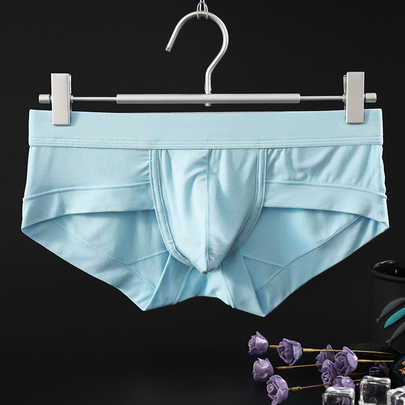 [Copy]【尊享大空間】升級大囊袋U凸款/鷹嘴款透氣清爽莫代爾男士小平角内褲