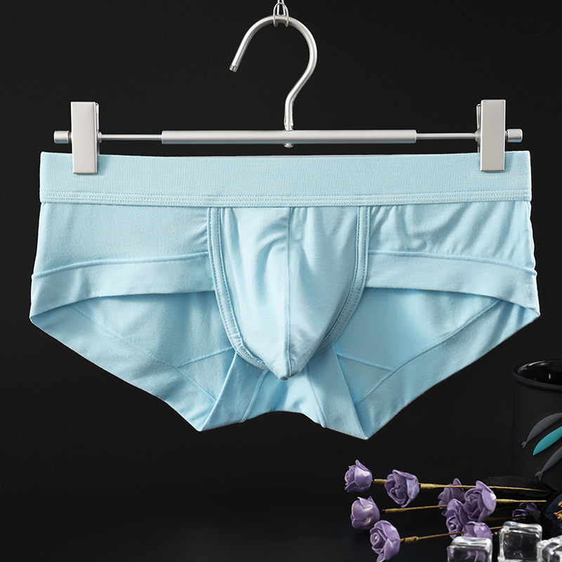 [Copy]【尊享大空間】升級大囊袋U凸款/鷹嘴款透氣清爽莫代爾男士小平角内褲