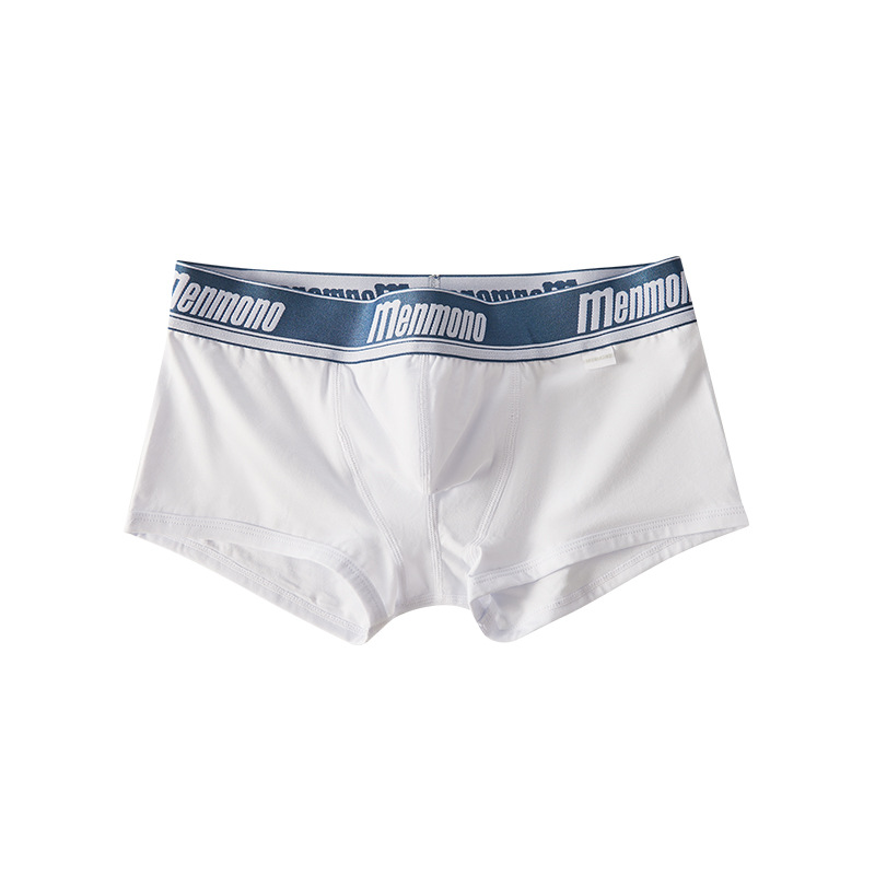 【經典撞色】乾爽透氣純棉運動風男士四角内褲