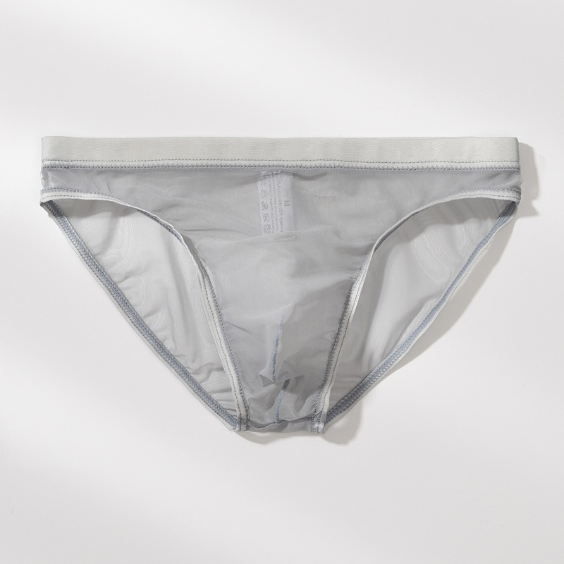 【幾乎感覺不到它的存在】新款網紗超薄性感彈力透氣男士三角內褲