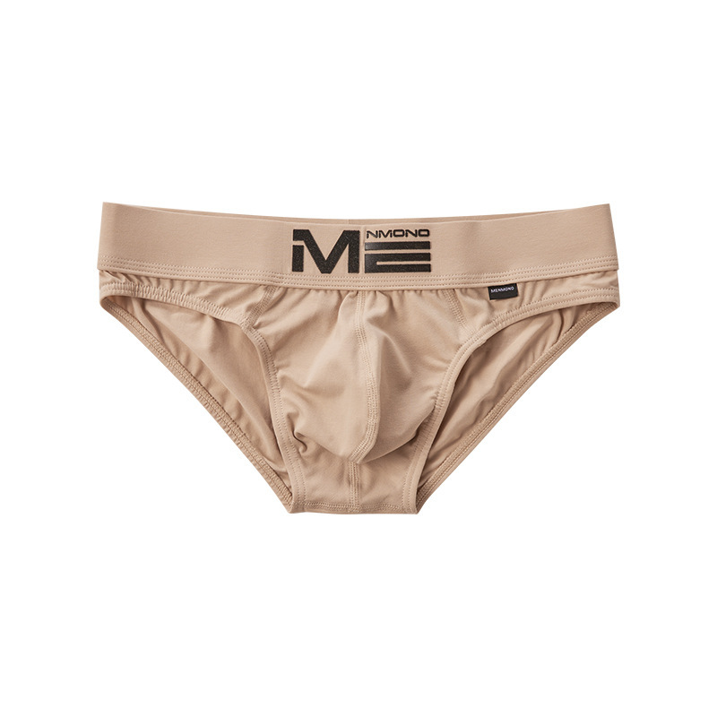 [Copy]【不夾臀/不捲邊/不留痕】純棉透氣親膚低腰立體囊袋運動風男士三角内褲