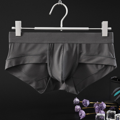 [Copy]【尊享大空間】升級大囊袋U凸款/鷹嘴款透氣清爽莫代爾男士小平角内褲