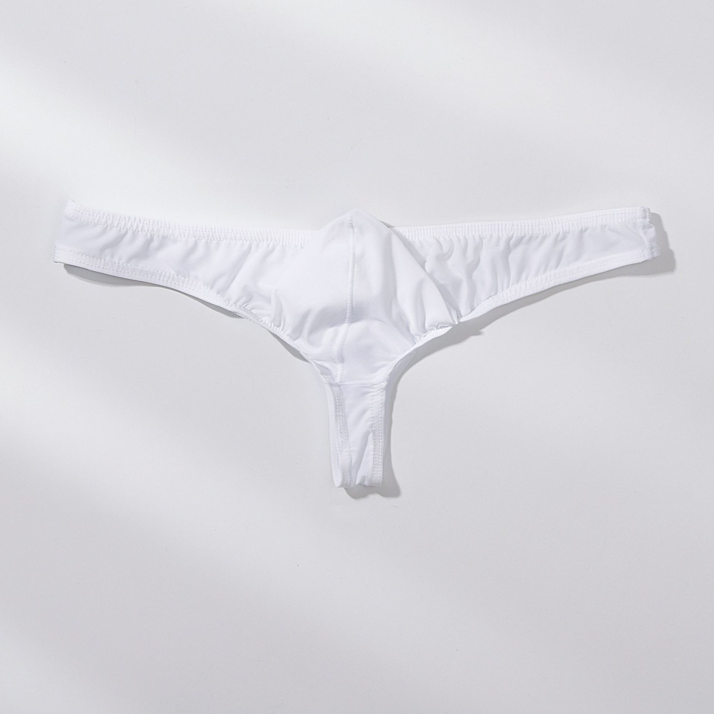 【半透明冰絲薄感】低腰冰絲小三角囊袋性感男士T褲內褲