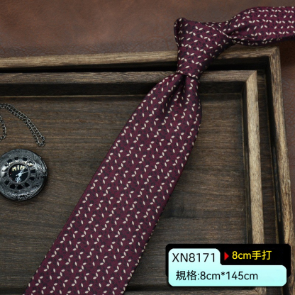 [Copy]【復古手打英倫風】正裝商務復古手打英倫風休閑百搭男士領帶