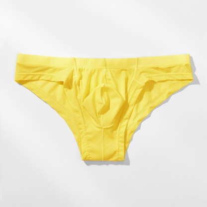 【半透明冰絲薄感】透氣冰絲U凸囊袋性感男士三角內褲