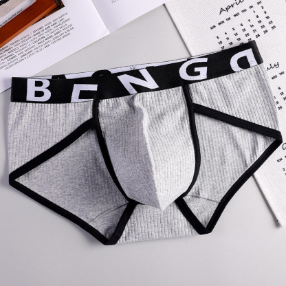 [Copy]【糖果風莫代爾】透氣莫代爾低腰立體U凸男士三角内褲