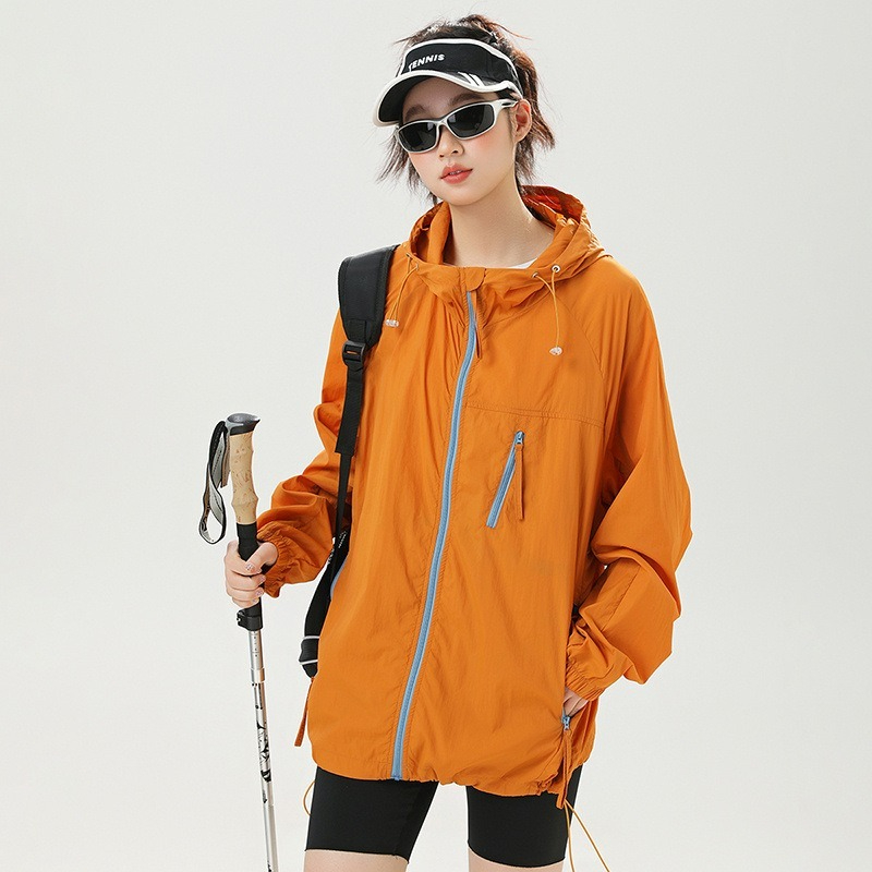 【透氣冰絲】遮陽冰絲透氣連帽戶外爬山釣魚防曬衣