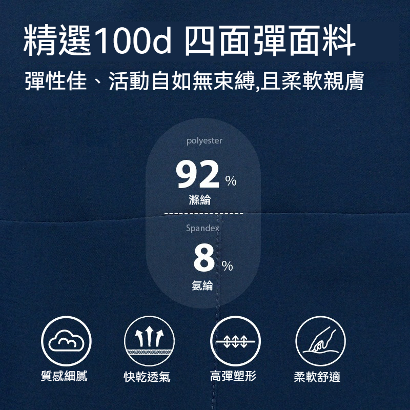 2025新款假两件运动短裤弹力透气三分裤马拉松训练反光条健身短裤