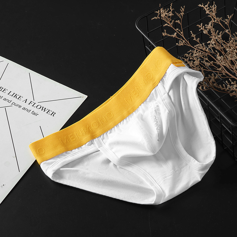 [Copy]【不夾臀/不捲邊/不勒腰】經典透氣親膚低腰立體囊袋男士三角内褲