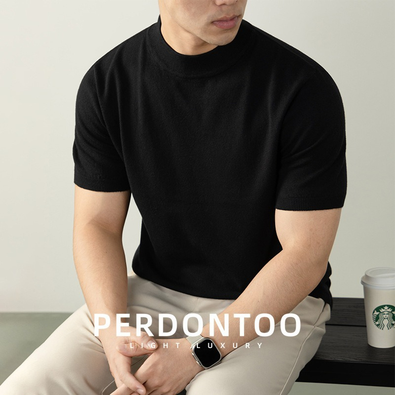 [Copy]【雲感莫代爾】高端莫代爾雲感棉拉鏈口袋秋冬打底衫男士長袖