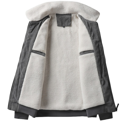 [Copy]【升級雙面德絨】冬季新款加絨加厚半拉鏈長袖内搭男士百搭衛衣