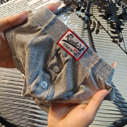 [Copy]【氣質條紋款】舒仕新款潮男條紋撞色包臀男士三角内褲