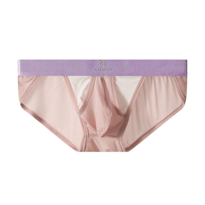 【冰絲網孔系列】5A抑菌網孔透氣三孔男士三角內褲