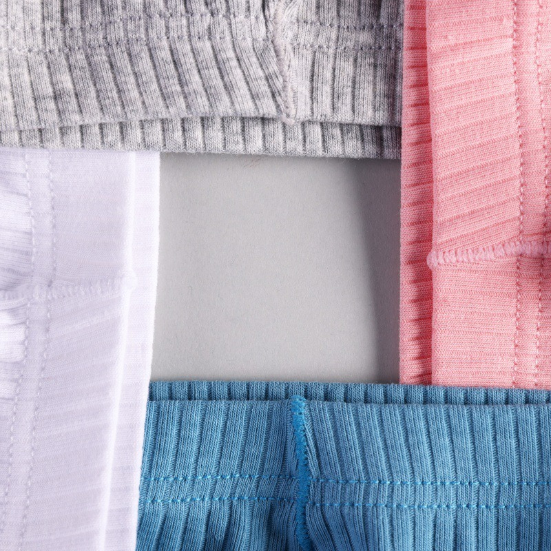 【沉浸式柔軟透氣】純棉透氣羅紋潮流純色U凸男士三角內褲