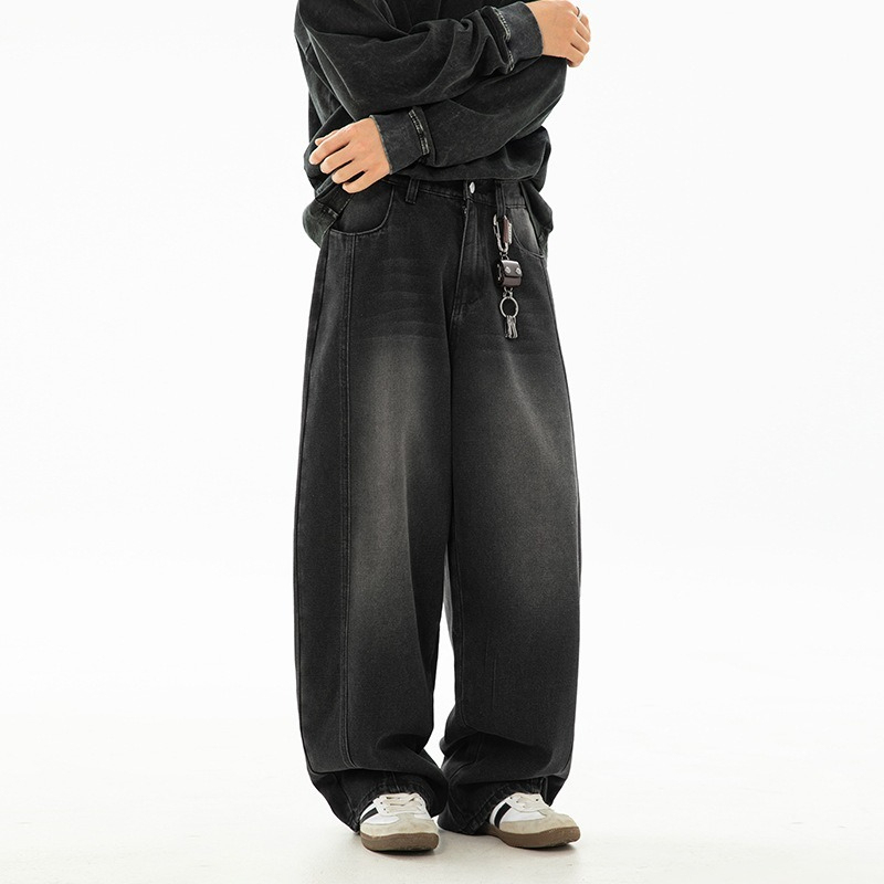 [Copy]【輕奢老錢風】立體褶皺A字廓形男士高級感通勤百搭長褲休閑西褲